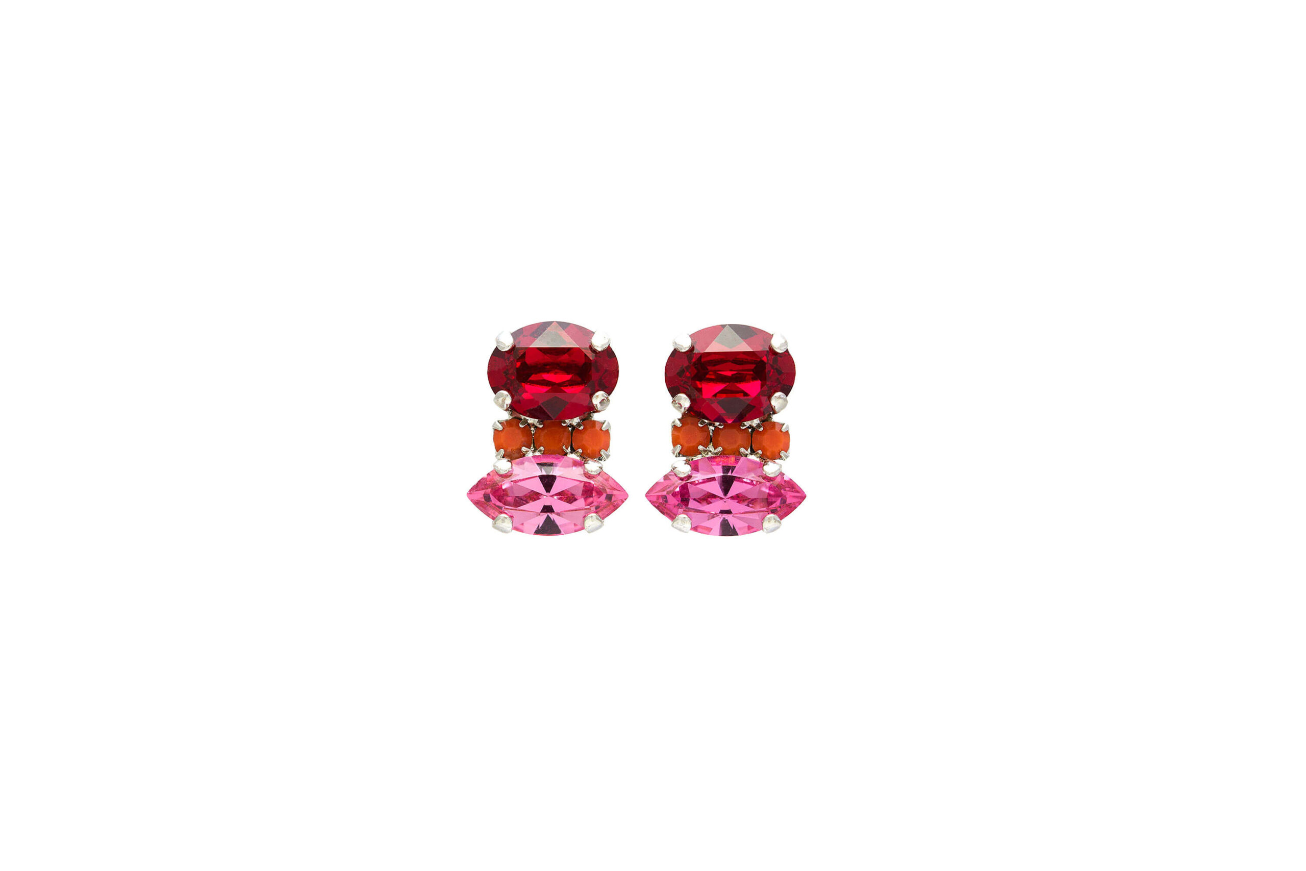 gill-hayhoe-scarlet-opaquecoral-rosepink-swarovski-stud-earrings
